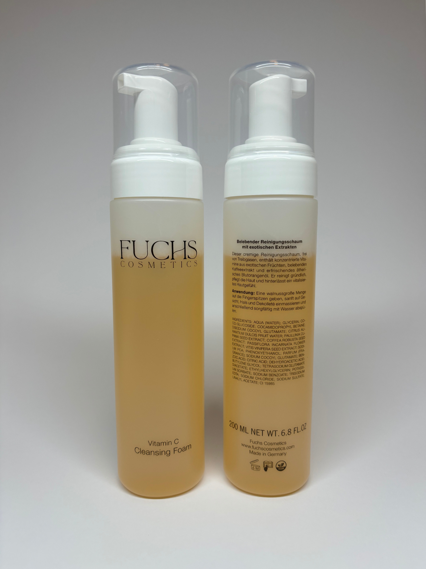 Fuchs Cosmetics Vitamin C Cleansing Foam